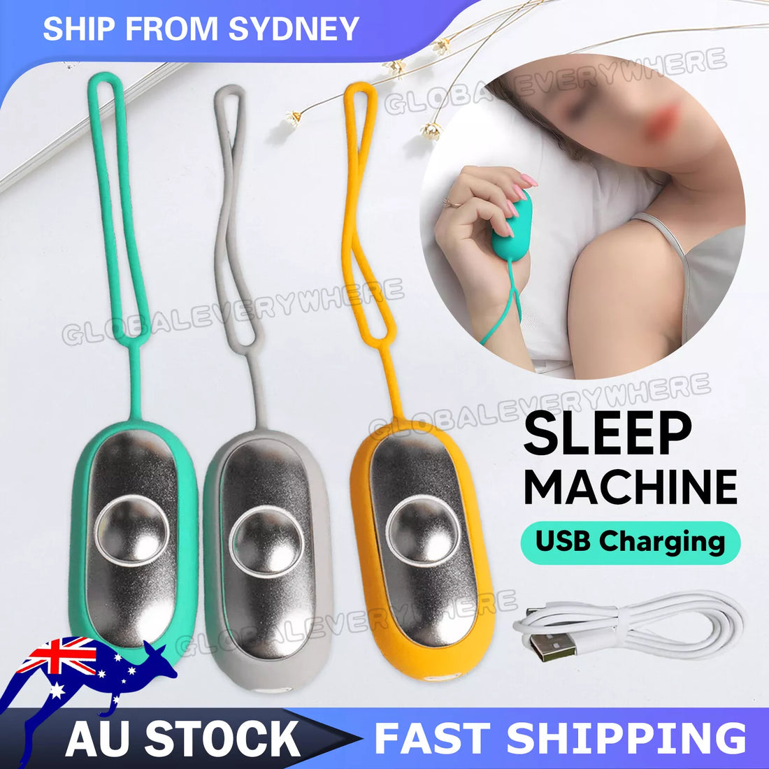 HEALWELL™ Smart Sleep Aid – Handheld Microcurrent Relaxer