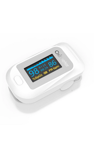 HEALWELL™ Pulse Oximeter – OLED Display, SpO2 & Heart Rate Monitor
